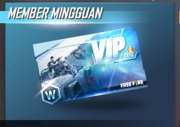 Free Fire Membership Mingguan